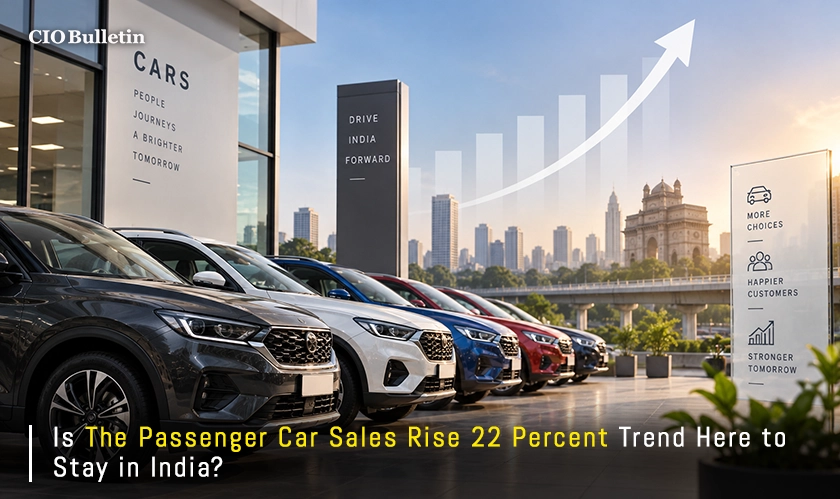  22 Percent Rise in Passenger Car Sales 